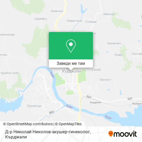 Д-р Николай Николов-акушер-гинеколог карта