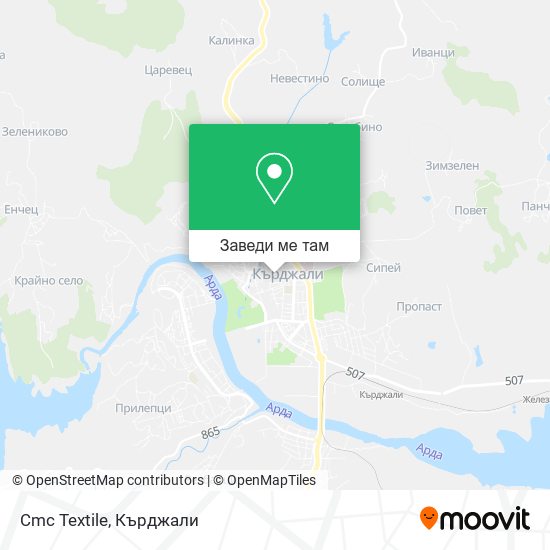 Cmc Textile карта