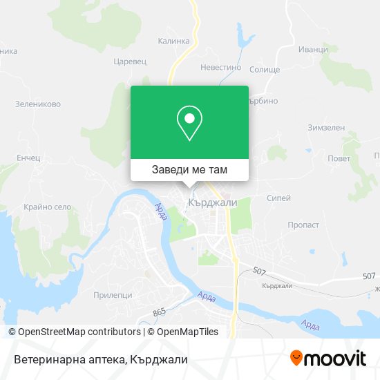 Ветеринарна аптека карта