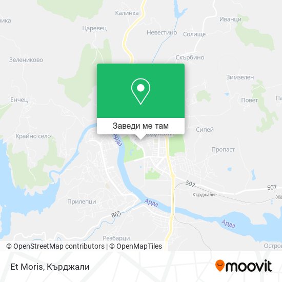 Et Moris карта
