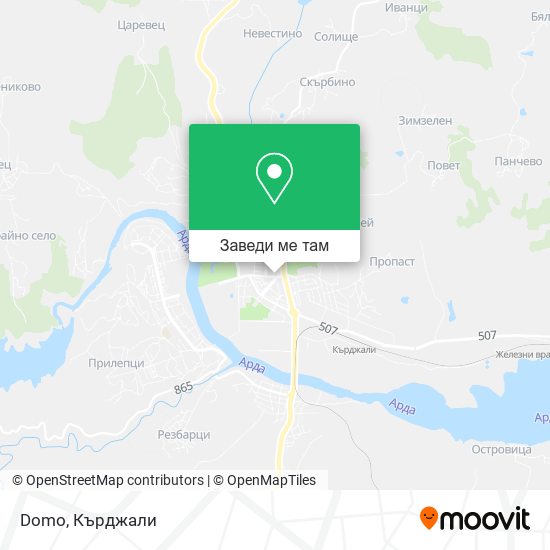 Domo карта