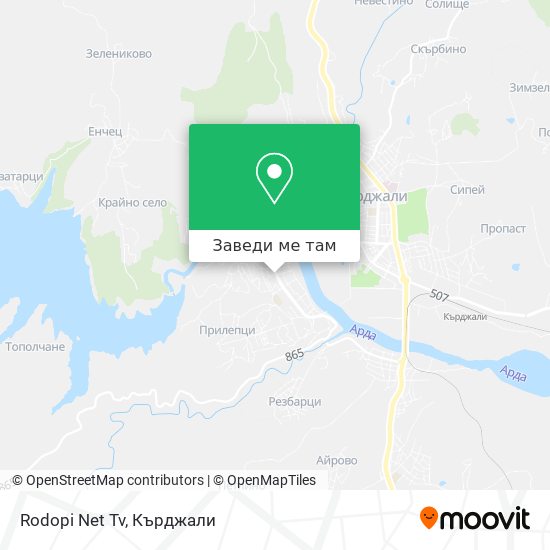 Rodopi Net Tv карта
