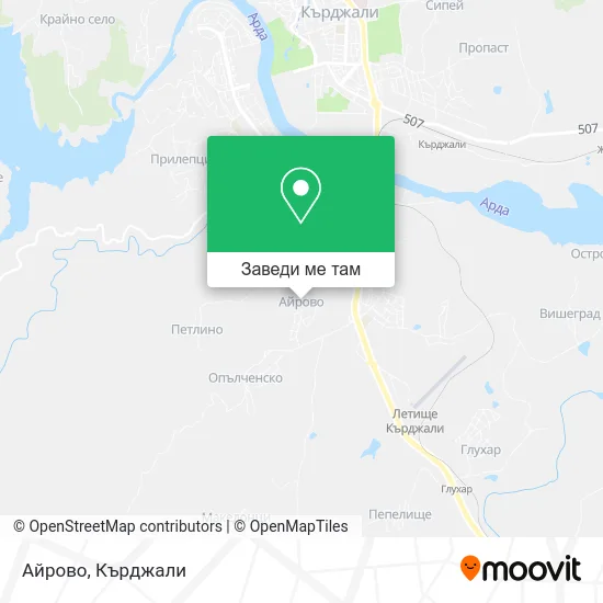 Айрово карта