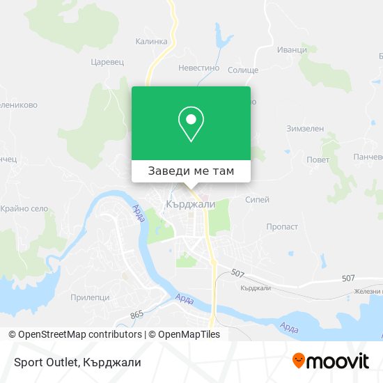 Sport Outlet карта