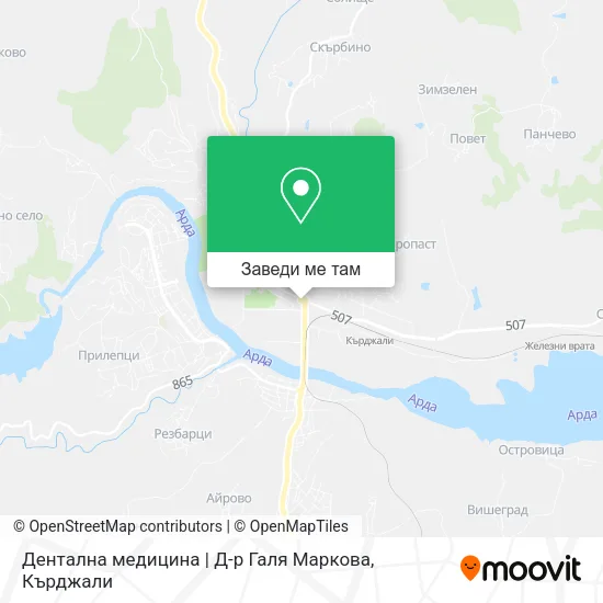 Дентална медицина | Д-р  Галя Маркова карта