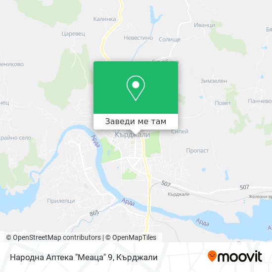 Народна Аптека "Меаца" 9 карта