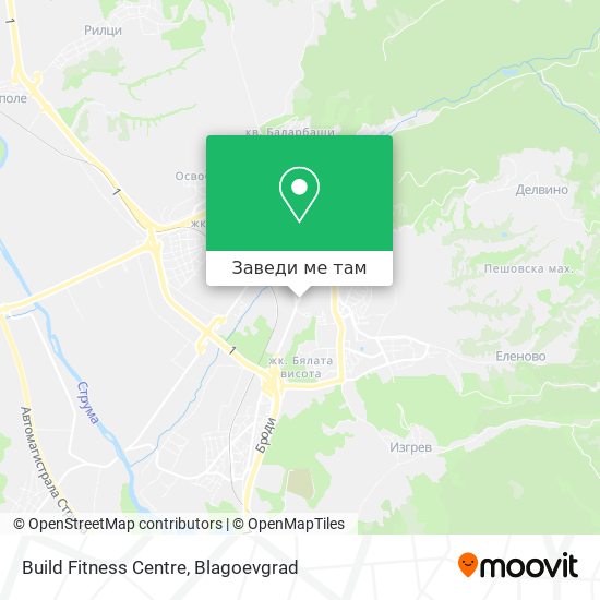 Build Fitness Centre карта