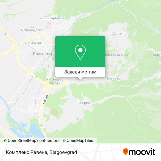 Комплекс Равена карта