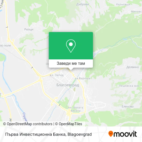 Първа Инвестиционна Банка карта