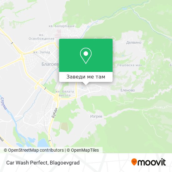 Car Wash Perfect карта