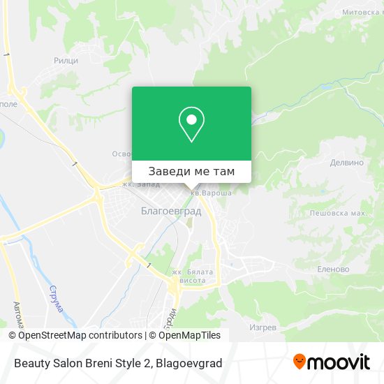 Beauty Salon Breni Style 2 карта