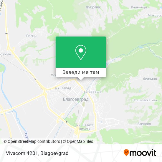 Vivacom 4201 карта