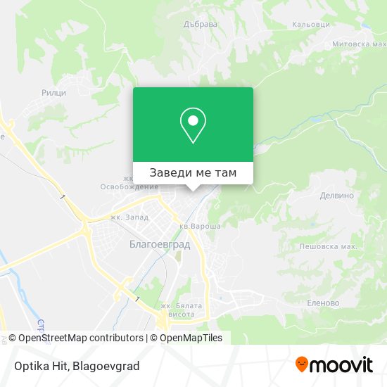 Optika Hit карта