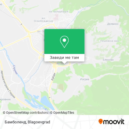 Бамболенд карта