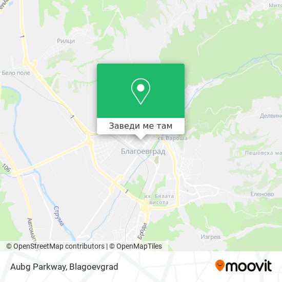 Aubg Parkway карта
