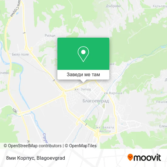 8ми Корпус карта