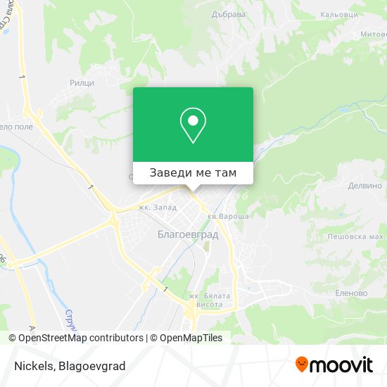 Nickels карта
