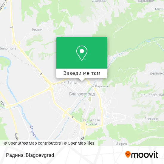 Радина карта