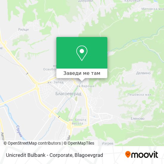 Unicredit Bulbank - Corporate карта
