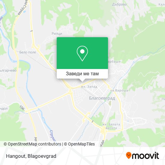 Hangout карта