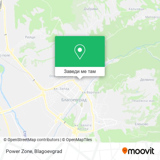 Power Zone карта