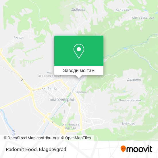 Radomit Eood карта