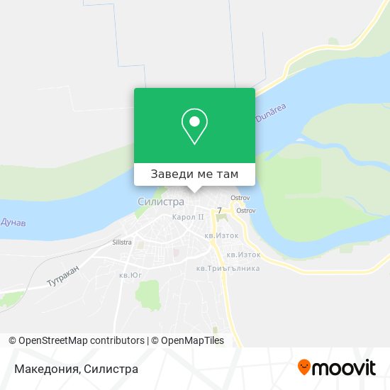 Македония карта