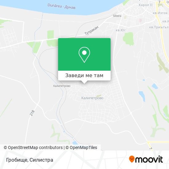Гробище карта