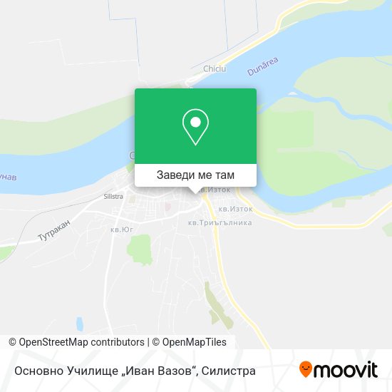 Основно Училище „Иван Вазов“ карта
