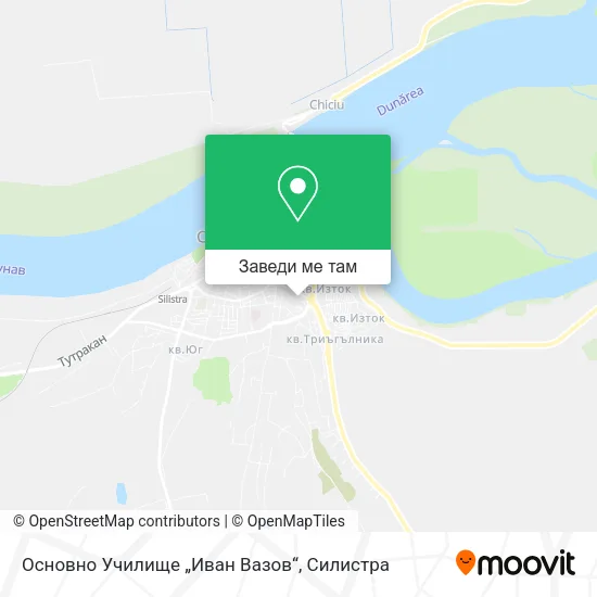 Основно Училище „Иван Вазов“ карта