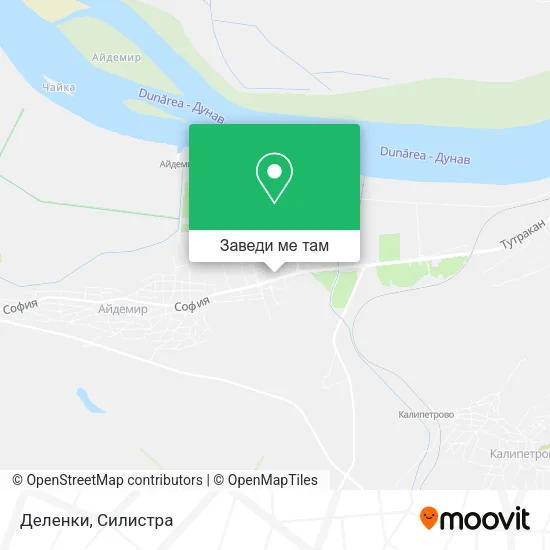 Деленки карта