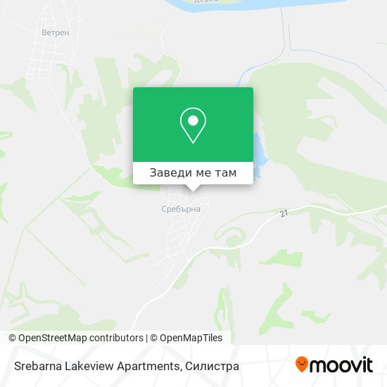 Srebarna Lakeview Apartments карта
