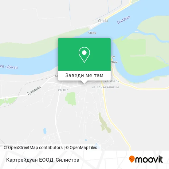 Картрейдуан ЕООД карта