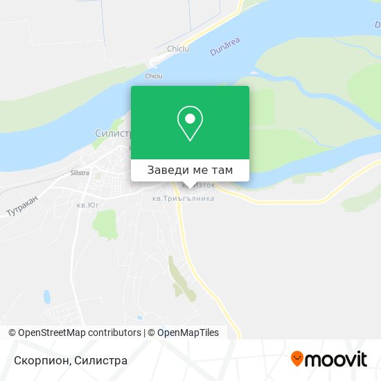 Скорпион карта