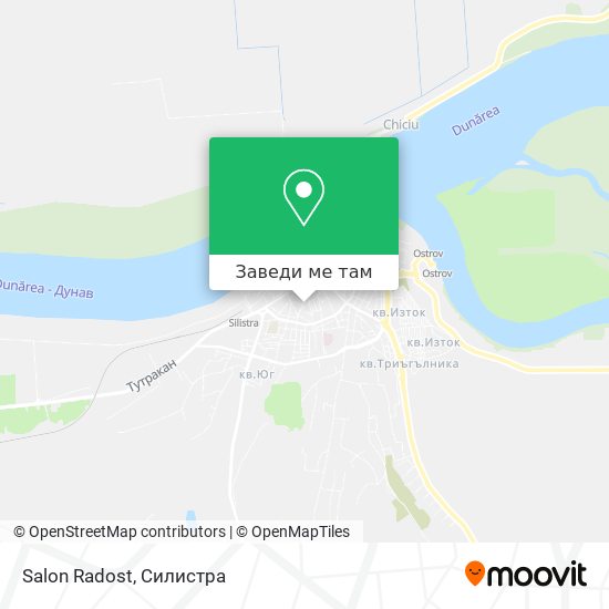 Salon Radost карта