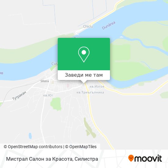 Мистрал Салон за Красота карта