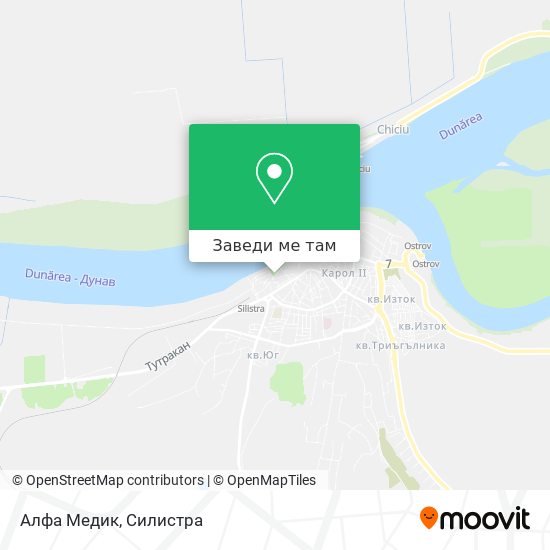 Алфа Медик карта