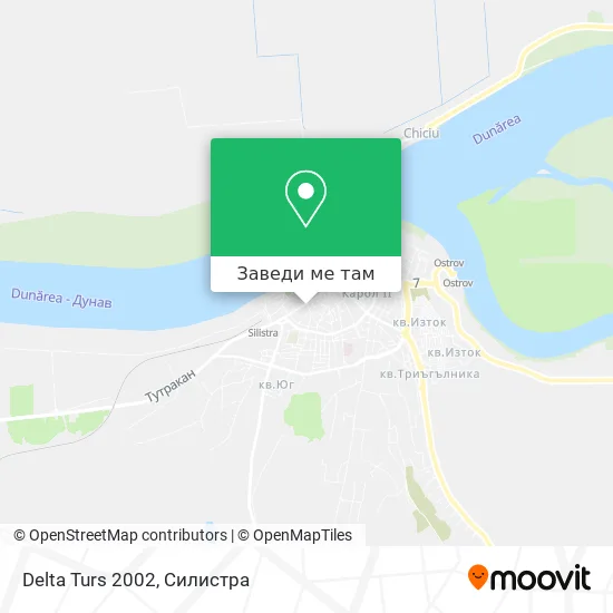 Delta Turs 2002 карта