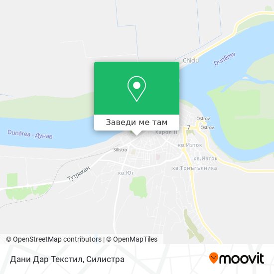 Дани Дар Текстил карта