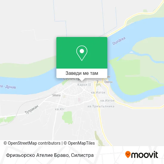Фризьорско Ателие Браво карта