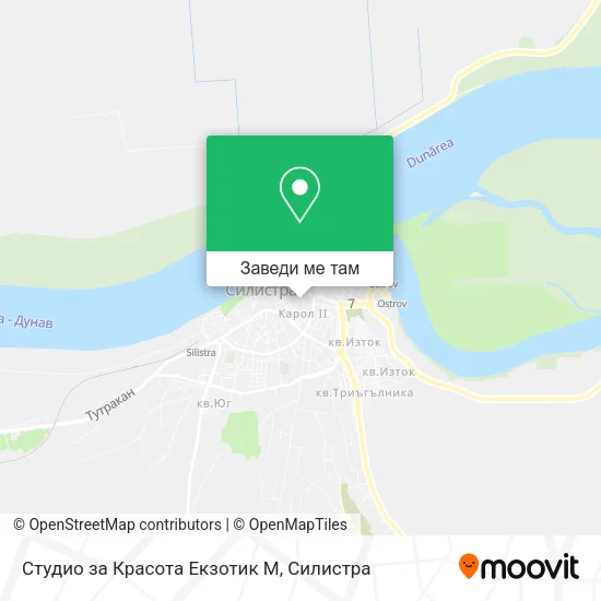 Студио за Красота Екзотик М карта