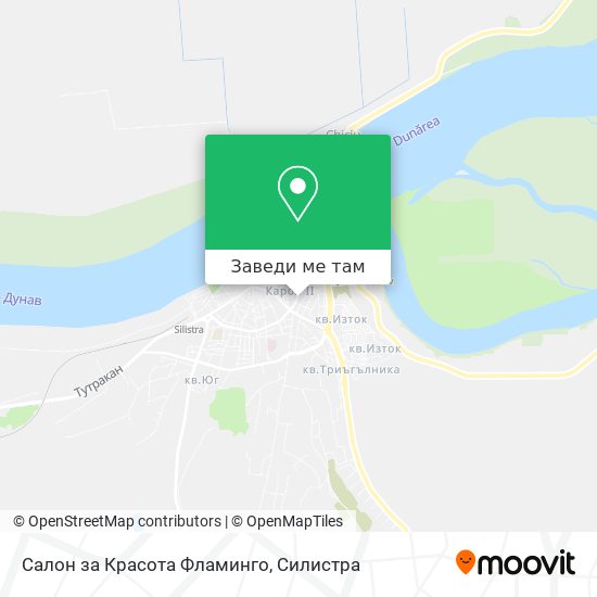 Салон за Красота Фламинго карта