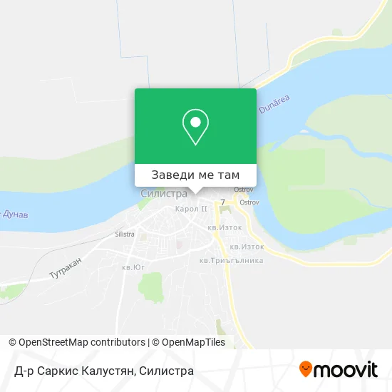 Д-р Саркис Калустян карта