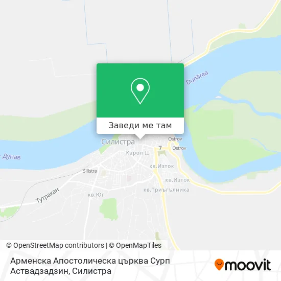 Арменска Апостолическа църква Сурп Аствадзадзин карта