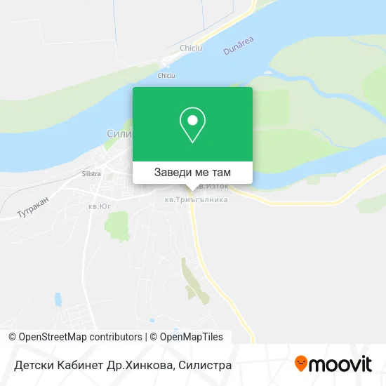 Детски Кабинет Др.Хинкова карта