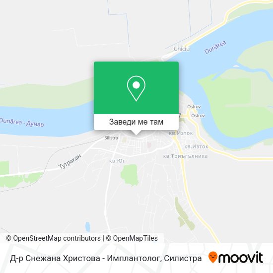 Д-р Снежана Христова - Имплантолог карта