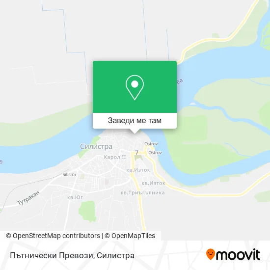 Пътнически Превози карта