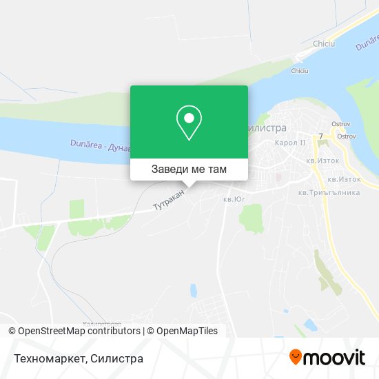 Техномаркет карта