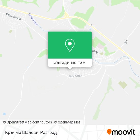 Кръчма Шалеви карта