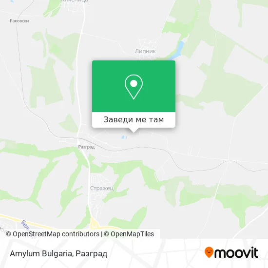 Amylum Bulgaria карта